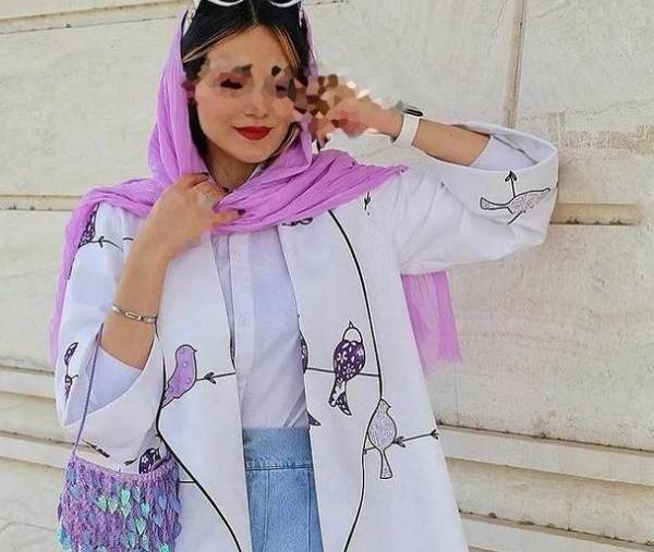 عکس مدل مانتو سفید دخترانه شیک