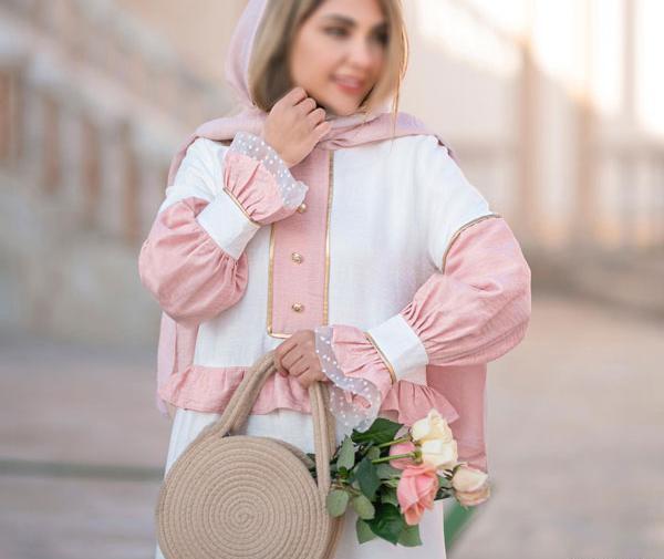 عکس مدل مانتو دخترانه شیک ۱۴۰۳