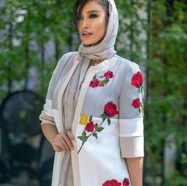 عکس مدل مانتو مجلسی دخترانه کوتاه شیک