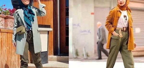 عکس مدل مانتو شلوار مجلسی شیک دخترانه
