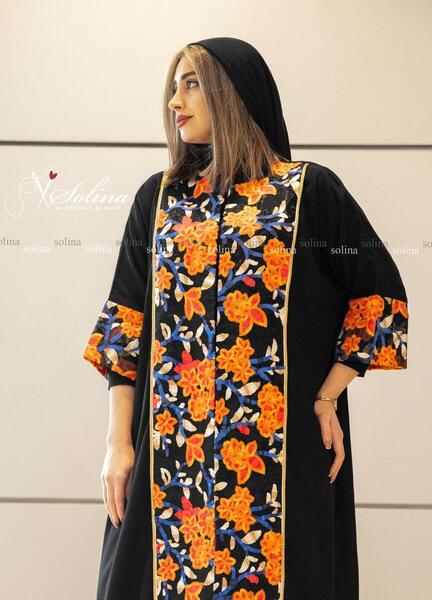 عکس مدل مانتو دخترانه با خرج کار سنتی