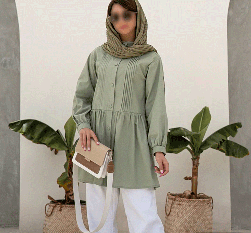 عکس مدل مانتو ساده دخترانه تابستانی