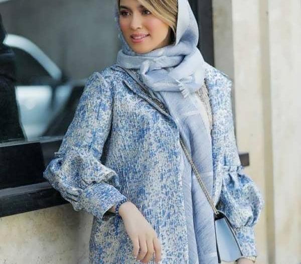 عکس مدل مانتو ژاکارد دخترانه مجلسی