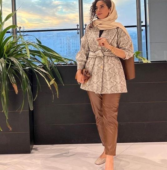 عکس مدل مانتو ژاکارد دخترانه مجلسی