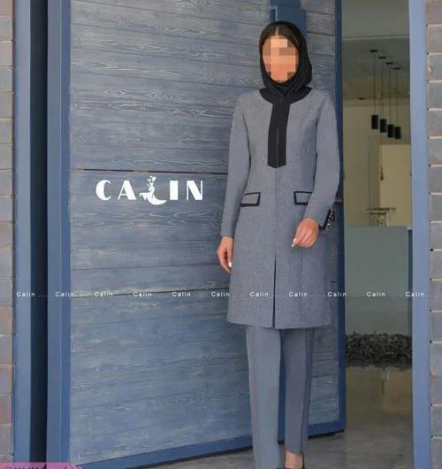 عکس مدل مانتو شلوار رسمی دخترانه