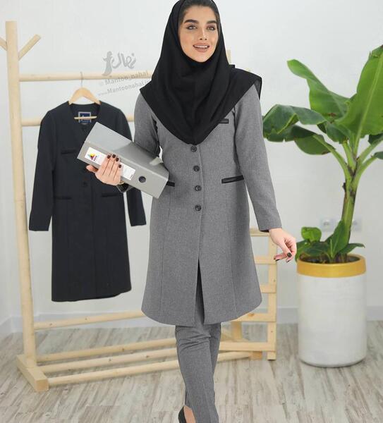 عکس مدل مانتو شلوار رسمی دخترانه
