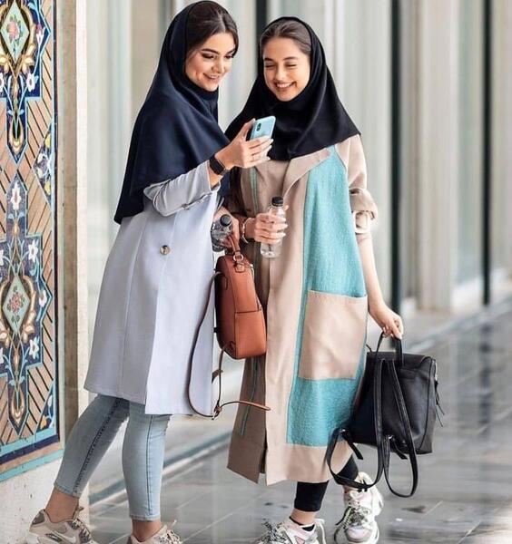 عکس مدل های مانتو دانشجویی دخترانه