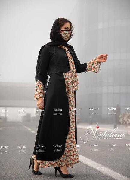 عکس مدل مانتو دخترانه دامن نیم کلوش