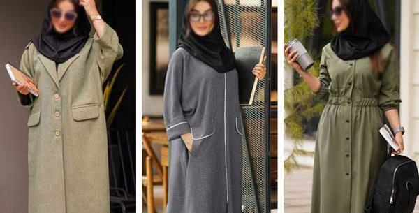 عکس مدل مانتو دانشجویی شیک دخترانه