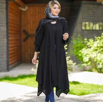 عکس مدل مانتو دخترانه کرپ حریر