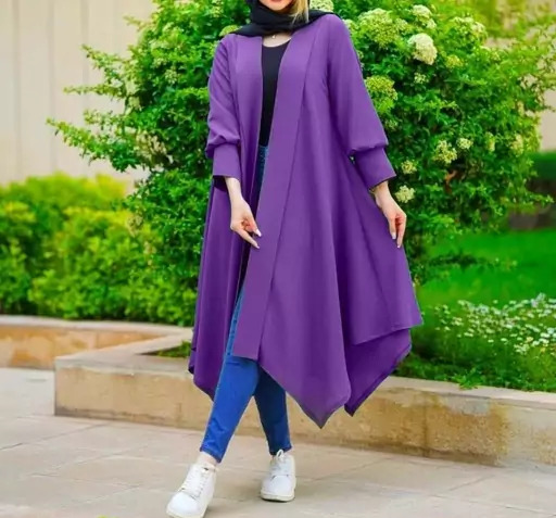 عکس مدل مانتو دخترانه کرپ حریر