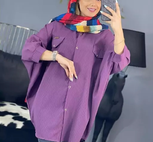 عکس مدل مانتو دخترانه کرپ حریر