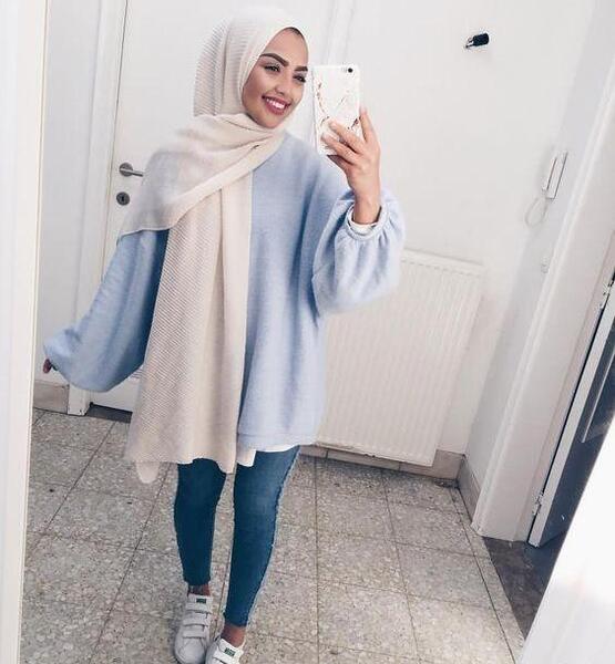 عکس مدل مانتو دخترانه با حجاب