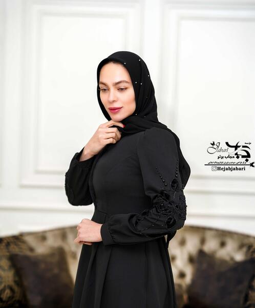 عکس مدل مانتو مجلسی دخترانه با حجاب