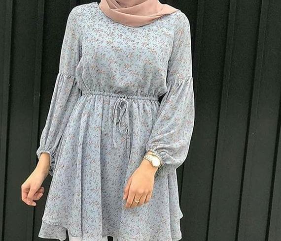 عکس مدل مانتو با حجاب شیک دخترانه