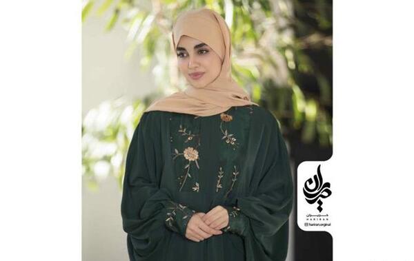 عکس مدل مانتو عبایی حریر دخترانه