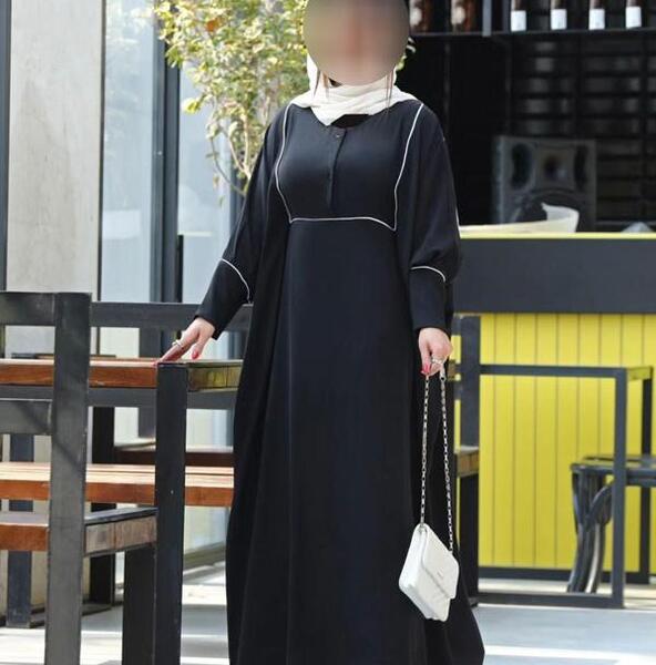 عکس مدل مانتو عبایی حریر دخترانه