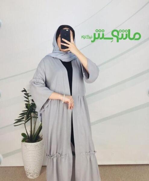 عکس مدل مانتو دخترانه کمر چین دار