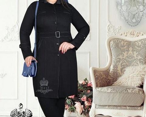 عکس مدل مانتو دخترانه برای افراد چاق