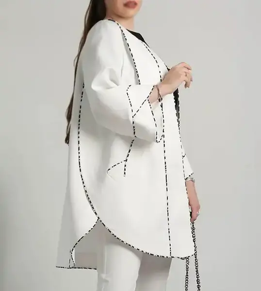 عکس مدل مانتو دخترانه برای افراد چاق