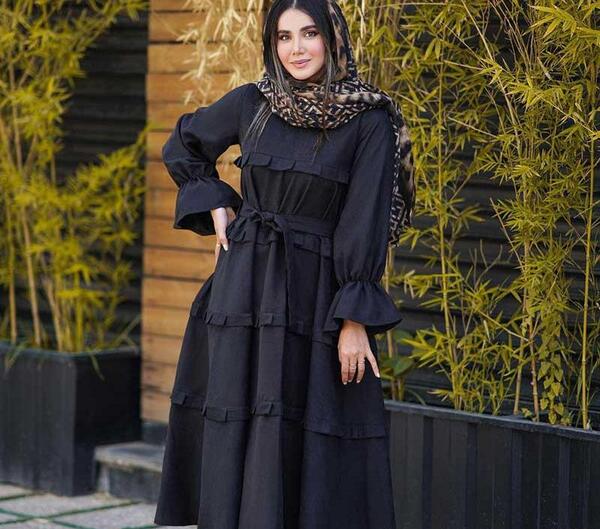 عکس مدل مانتو عروسکی چین دار دخترانه