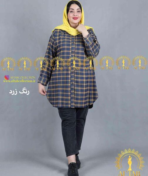 عکس مدل مانتو چهارخونه دخترانه اسپرت