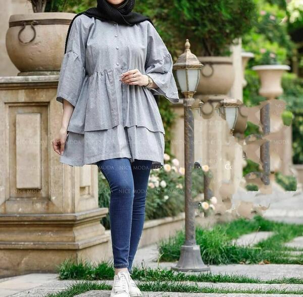 عکس مدل مانتو دخترانه تابستانی عروسکی