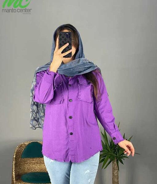 عکس مدل مانتو دخترانه جلو بسته کوتاه