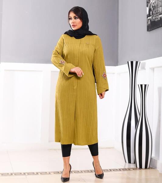 عکس مدل مانتو دخترانه تابستانی بلند