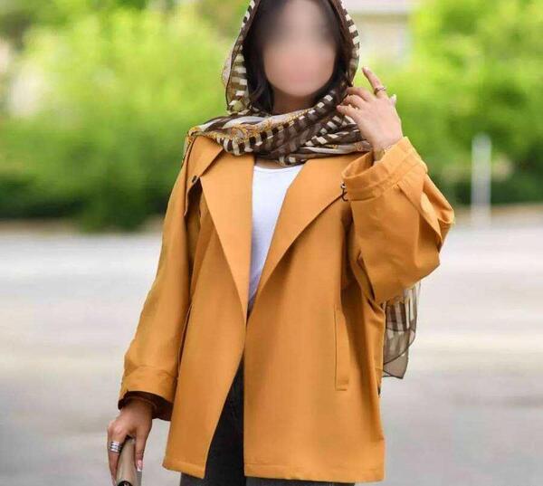 عکس مدل مانتو ترکیبی دخترانه شیک