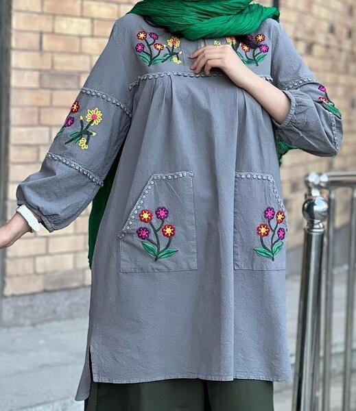عکس مدل مانتو دخترانه برای تپل ها