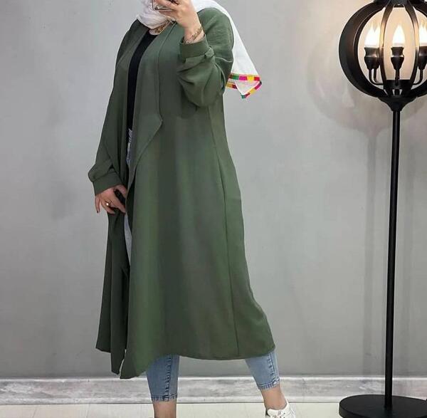 عکس مدل مانتو دخترانه با پارچه ابر و بادی