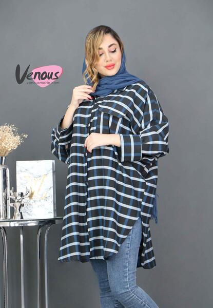 عکس مدل مانتو دخترانه پانچ نخی