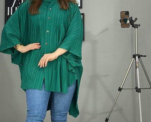 عکس مدل مانتو پانچ کوتاه دخترانه