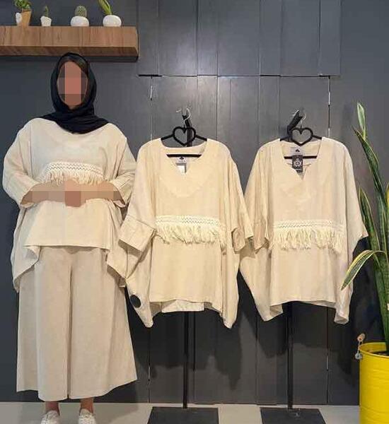عکس مدل مانتو پانچ کوتاه دخترانه