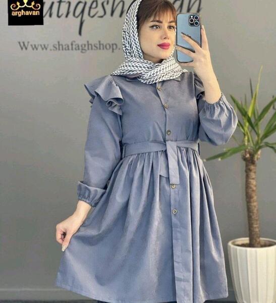 عکس مدل مانتو دخترانه با پارچه میکرو