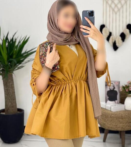 عکس مدل مانتو عروسکی پفی دخترانه