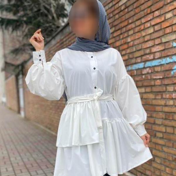عکس مدل مانتو عروسکی پفی دخترانه