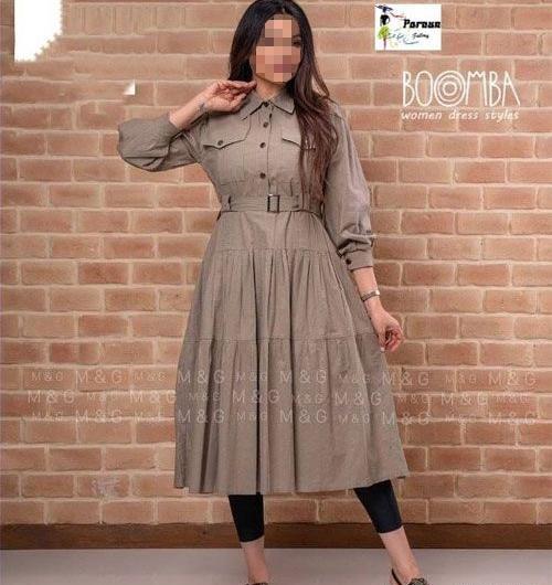 عکس مدل مانتو ساده دخترانه برای دوخت