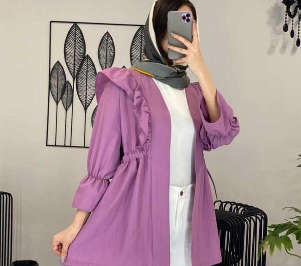 عکس مدل مانتو دخترانه شیک برای دوخت