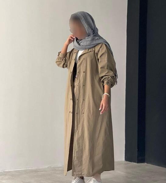 عکس مدل مانتو دخترانه بلند و شیک