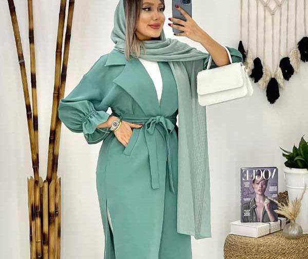 عکس مدل مانتو دخترانه بلند و شیک