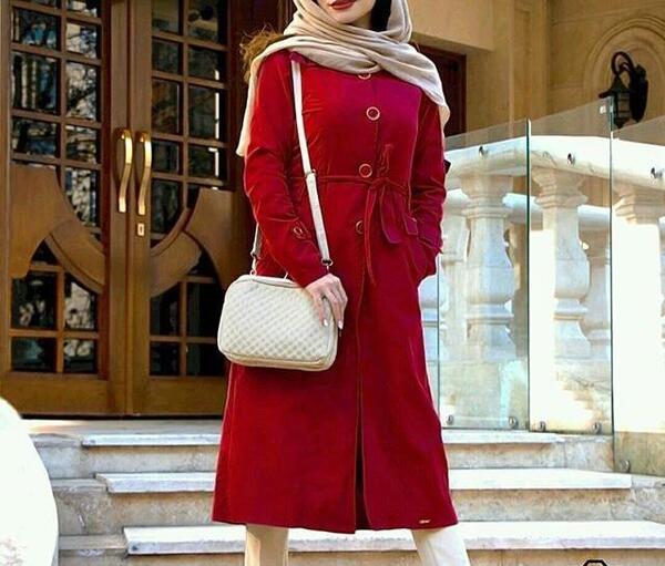 عکس مدل مانتو دخترانه شیک برای عید