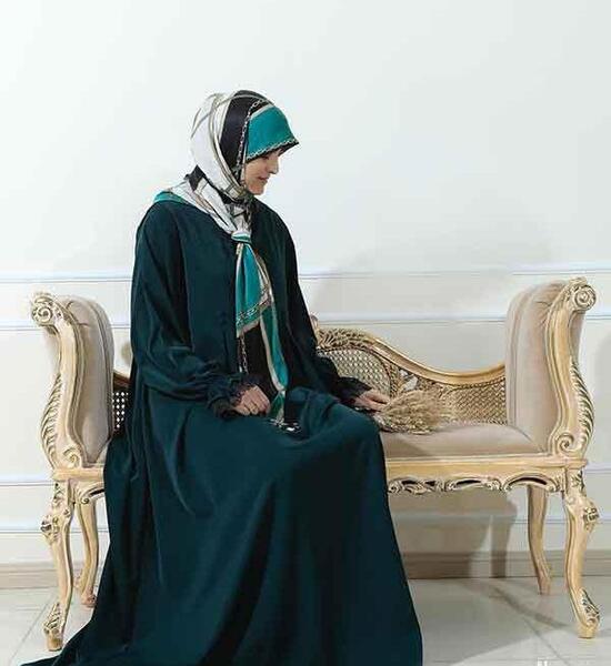عکس مدل مانتو عبایی دخترانه بچه گانه