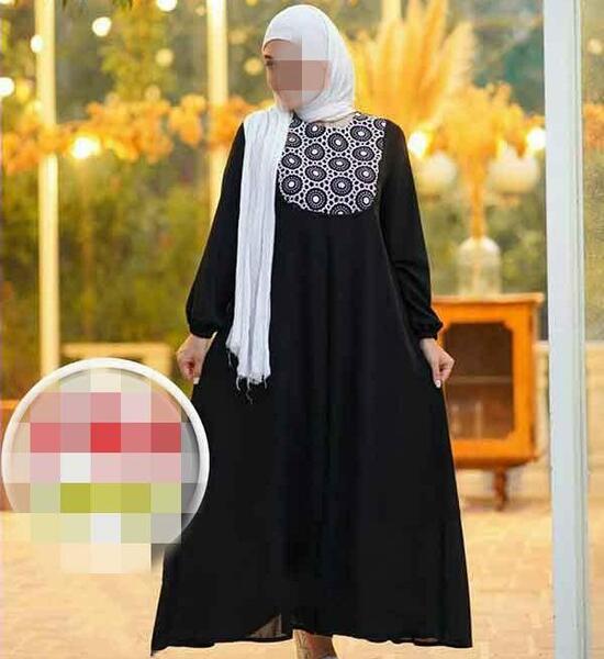 عکس مدل مانتو عبایی دخترانه بچه گانه