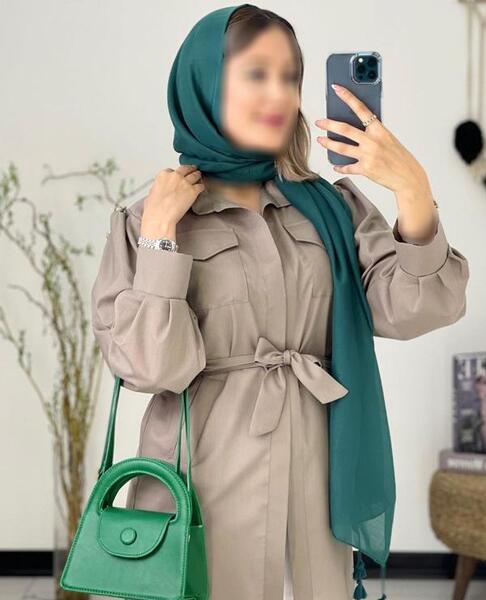 عکس مدل مانتو دخترانه استین مچی