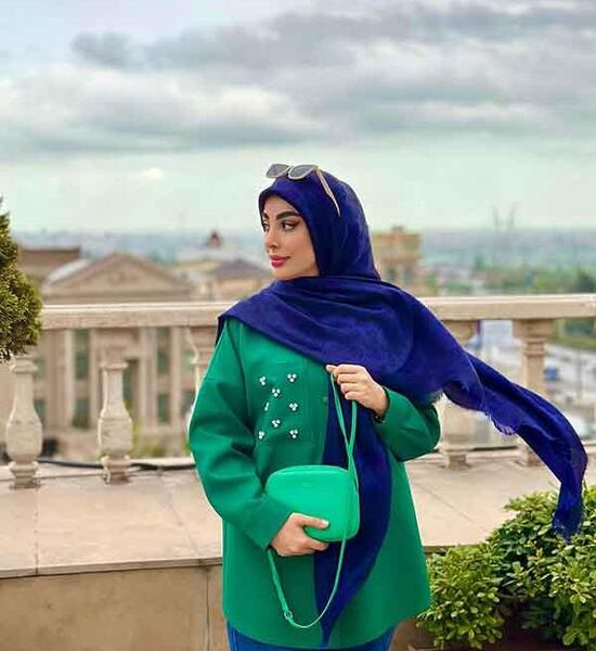 عکس مدل مانتو دخترانه لاکچری اینستاگرام