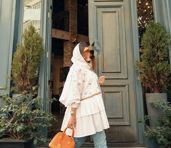 عکس مدل مانتو دخترانه لاکچری اینستاگرام