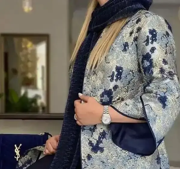 عکس مدل مانتو دخترانه شیک آستین پفی