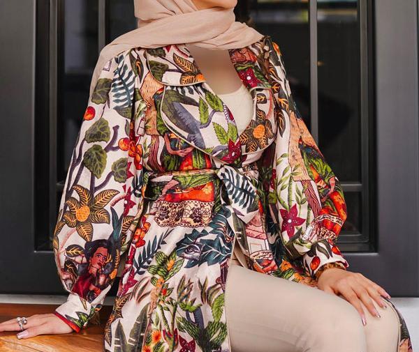 عکس مدل مانتو برای عید امسال دخترانه